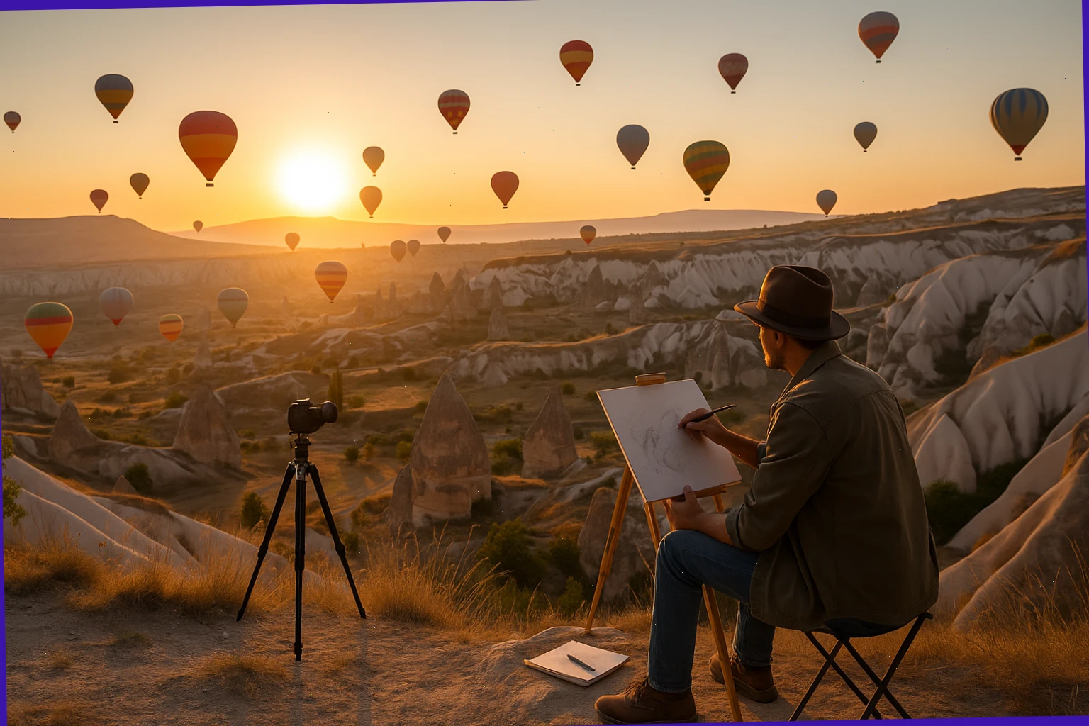 Kapadokya Fotoğraf ve Eskiz Rotası